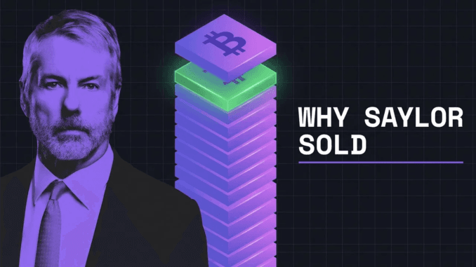 Michael Saylor's Strategy Sold 3,588 Bitcoin in Largest Sale Ever. Michael Saylor's Strategy Sold 3,588 Bitcoin in Largest Sale Ever. Is it a Bearish Signal?