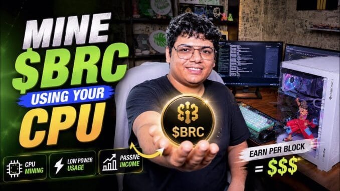 Mine $BRC With Your CPU | Full Beginner Guide (2026)