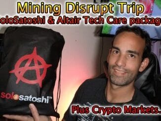 Mining Disrupt Miami Trip - What's In this SoloSatoshi & Altair Tech Care Package - C&C Show 7/25