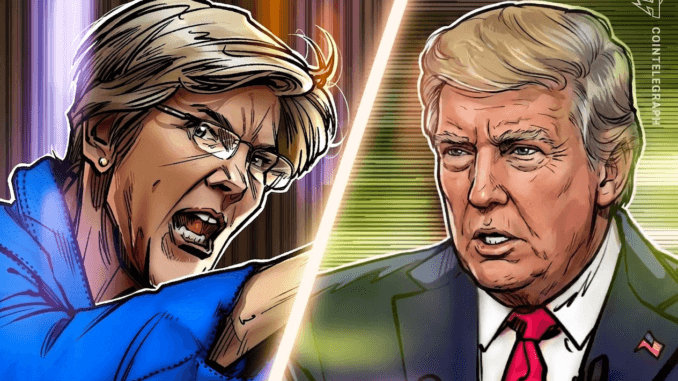 Senator Warren Requests 2026 Reporting for Trump’s Crypto Earnings after Cointelegraph