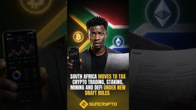 South Africa Plans New Crypto Tax Rules!