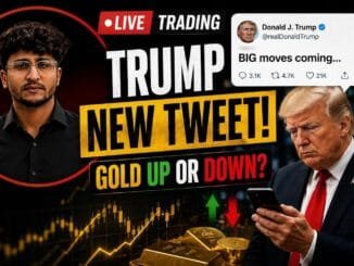 Trump New Tweet 🔴 Gold & Crypto Live Trading #gold #livetrading #deviltrader #cryptolivetrading