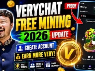 VeryChat Free Mining App 2026 | VeryChat Account Kaise Banaye | Free Coins Mining Full Guide