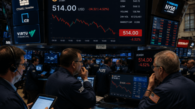 ZEC dips toward the 50-Day EMA as momentum softens ZEC dips toward the 50-Day EMA as momentum softens