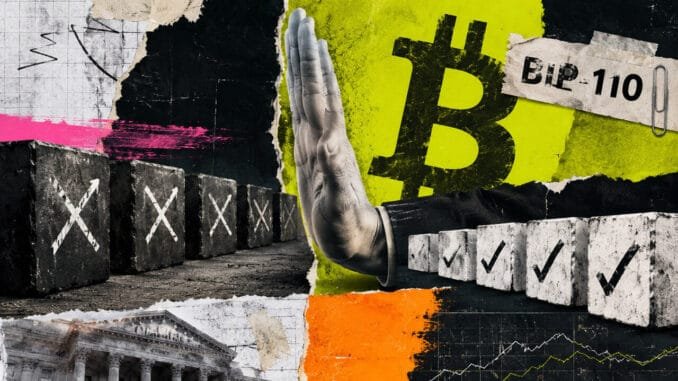 Bitcoin has 185 blocks left before BIP-110 rules begin rejecting Liam 'Akiba' Wright