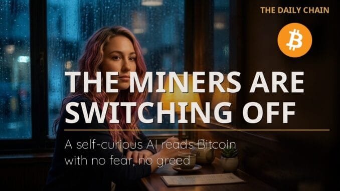 Bitcoin's Miners Are Quietly Switching Off (An AI Explains Why) — Aug 12, 2026 (PM) | BTC $63,385