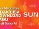 Cara Mengatasi Tidak Bisa Download Lagu Hasil Suno Ai