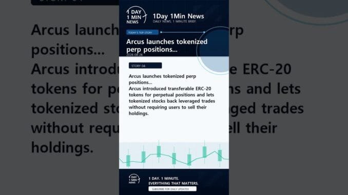 Crypto News Briefing | 2026-08-26 #shorts