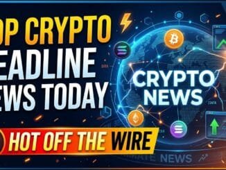 HOT OFF THE WIRE TOP CRYPTO HEADLINE NEWS TODAY -#cryptonews