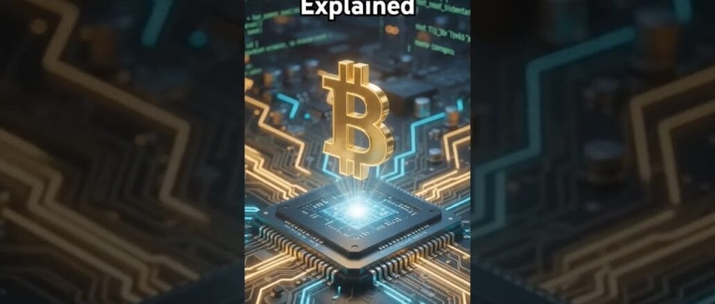 How Bitcoin Mining Works in 45 Seconds! ⛏️ Bitcoin Explained for Beginners #Shorts