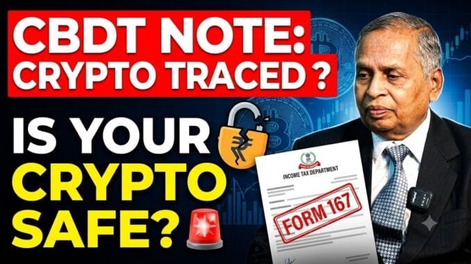 How CBDT’s New Guidelines Affect Indian Crypto Intermediaries and Traders #CryptoRules2026