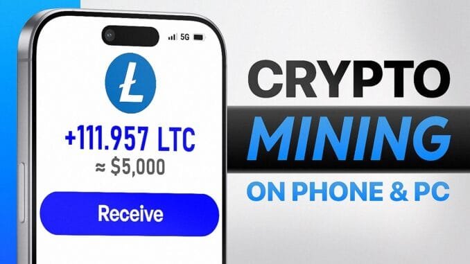 How to Mine Litecoin (LTC) on Phone & PC | Crypto Mining Guide 2026