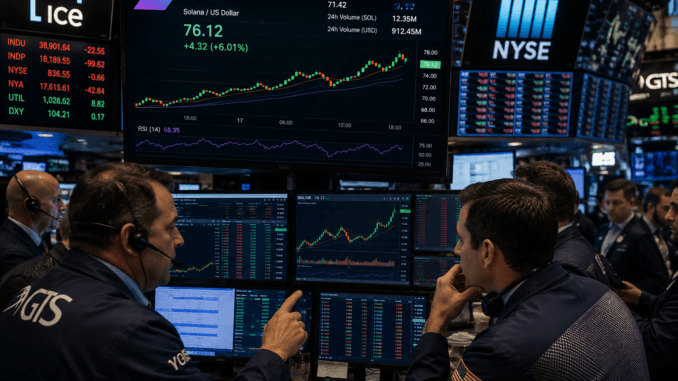 SOL faces selling pressure as ETF inflows slow and futures SOL faces selling pressure as ETF inflows slow and futures sentiment weakens