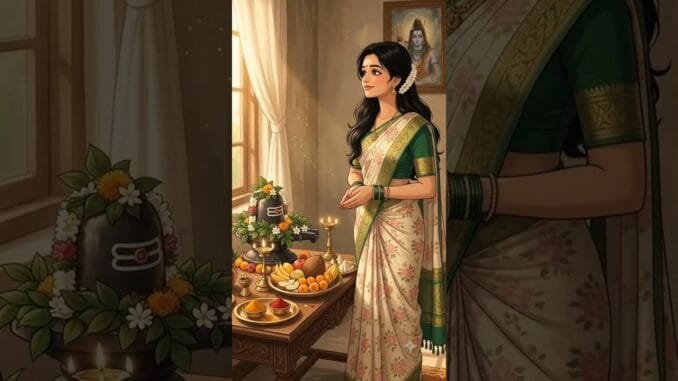 Somavaram Shivayya Pooja | Telugu Guide #shorts #ai #animation #viral #god #trending #shivayya