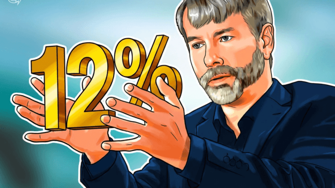 Strategy Holds Preferred STRC Dividend at 12% as Price Still Cointelegraph