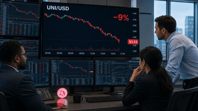 Uniswap slides 9% as weak retail demand threatens key support Uniswap slides 9% as weak retail demand threatens key support