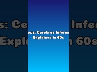 AI News: Cerebras Inference — Explained in 60s