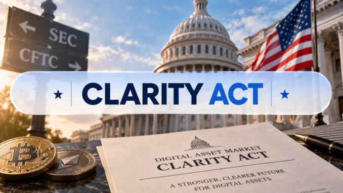 CLARITY Act Hits Final Stretch as Democrats Push Back Before CLARITY Act Hits Final Stretch as Democrats Push Back Before Senate Vote