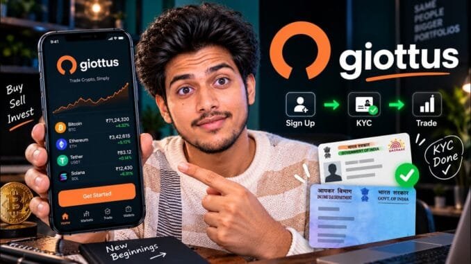Crypto Deposit & Withdrawal Exchange for Indian Users | Giottus Complete Guide (Hindi)