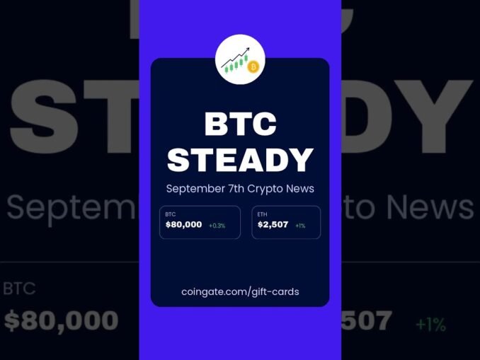 Daily crypto news Sep 7th