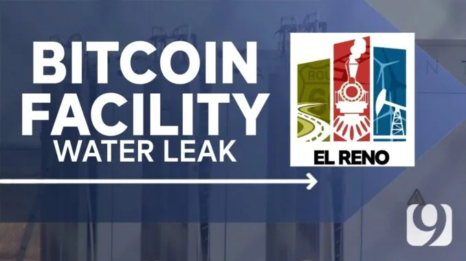 El Reno Admits Oversight After 3.8 million Gallon Water Leak at Bitcoin Mining Facility | News 9