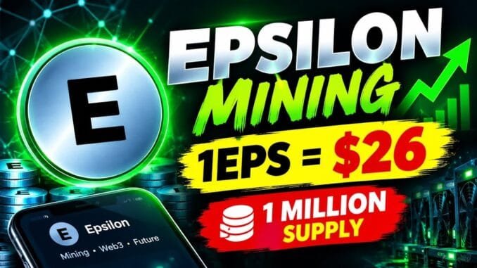 Epsilon Mining|Epsilon Network Update|Epsilon Staking Update|Epsilon Coin Value|Crypto New Mining