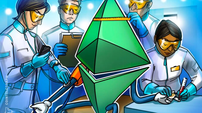 Ethereum Institutional Supports Ethlabs’ Motion to Reduce Ethereum Block Times Cointelegraph