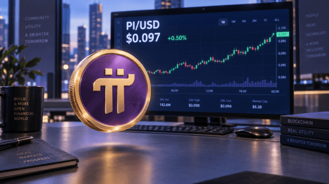 Pi Network extends recovery above $0.097 as ecosystem utility grows