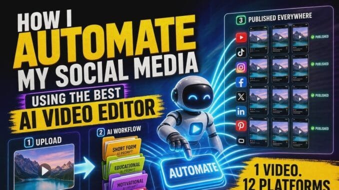 The Best AI Video Editor for Beginners: Auto-Edit & Post