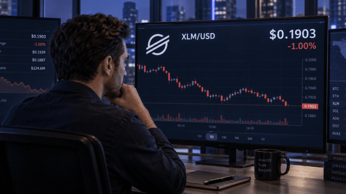 XLM defends major moving averages as buying pressure builds