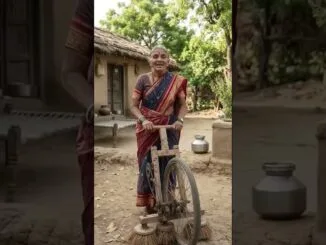 देशी जुगाड़ झाड़ू 🤯 #shorts #viralvideo #trending #facts #ai #news #funnyvideo #viralupdate #yt #fyp