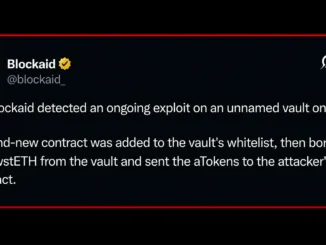 $6M Vanishes From Crypto Vault Controlled by 7 Mystery Signers