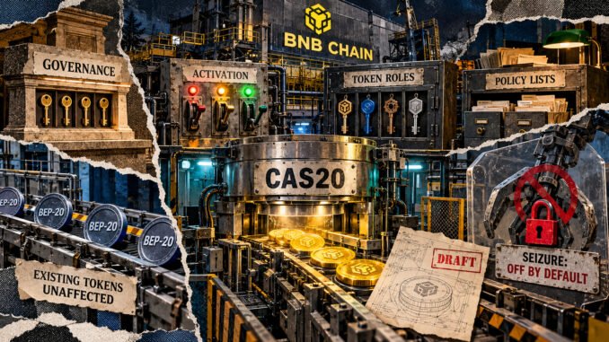 BNB Chain splits asset power across 4 roles while admins BNB Chain splits asset power across 4 roles while admins hold the key