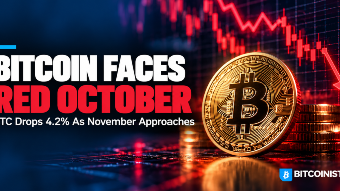 Bitcoin Faces Another Red October as Price Drops 4.2%