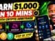 CRYPTO DAY TRADING FOR BEGINNERS | EASILY EARN $1000 IN JUST 10 MINS WITH $10 CAPITAL