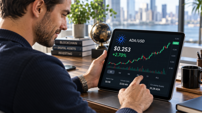 Cardano reclaims $0.250 as derivatives sentiment improves