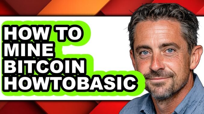 How to Mine Bitcoin Howtobasic (Only Way)