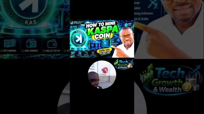 How to Mine Kaspa (KAS): Beginner’s Step-by-Step Guide