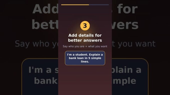 How to Use AI for Beginners (in 30 Seconds) #Shorts