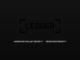 Ledger corporate brandmark and hardware wallet firmware security motif