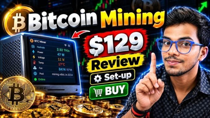 Magic Miner Mo01 Unboxing & Setup | bitcoin miner machine | best bitcoin miner machine