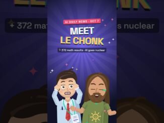 Meet "Le Chonk" 🤖 the 1-trillion-parameter AI | AI Daily News