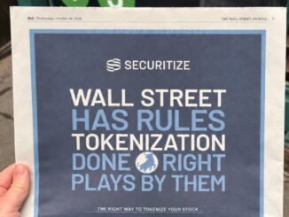 Securitize Defends Tokenization Against Critics With Full-Page WSJ Ad