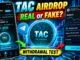 TAC Telegram Airdrop REAL or FAKE? 😱 Withdrawal Test & Full Mining Bot Review