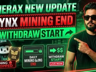 Ynerax $YNX Big News: Mining Ended, Withdrawal Live Now! 💸 Full Details