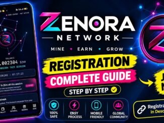 Zenora Network Registration Tutorial 2026 🔥 | How to Create Zenora Miner Account Step by Step..