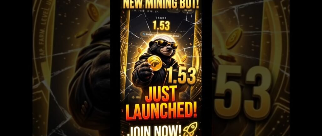 new crypto mining bot join now Just launched few minutes link in my telegram channel #cryptomining