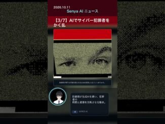 senya ai news 20261011 #ai #chatgpt #aiニュース #科学技術